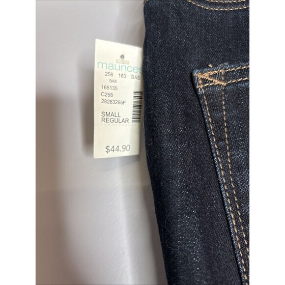 Maurices Women’s S Blue Pull On Elastic Waist Denim Pull On Stretch Jeggings NWT - Picture 3 of 11